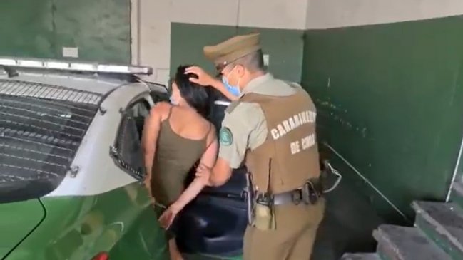 Detienen a mujer que propinó lesión con arma blanca a otra en Iquique