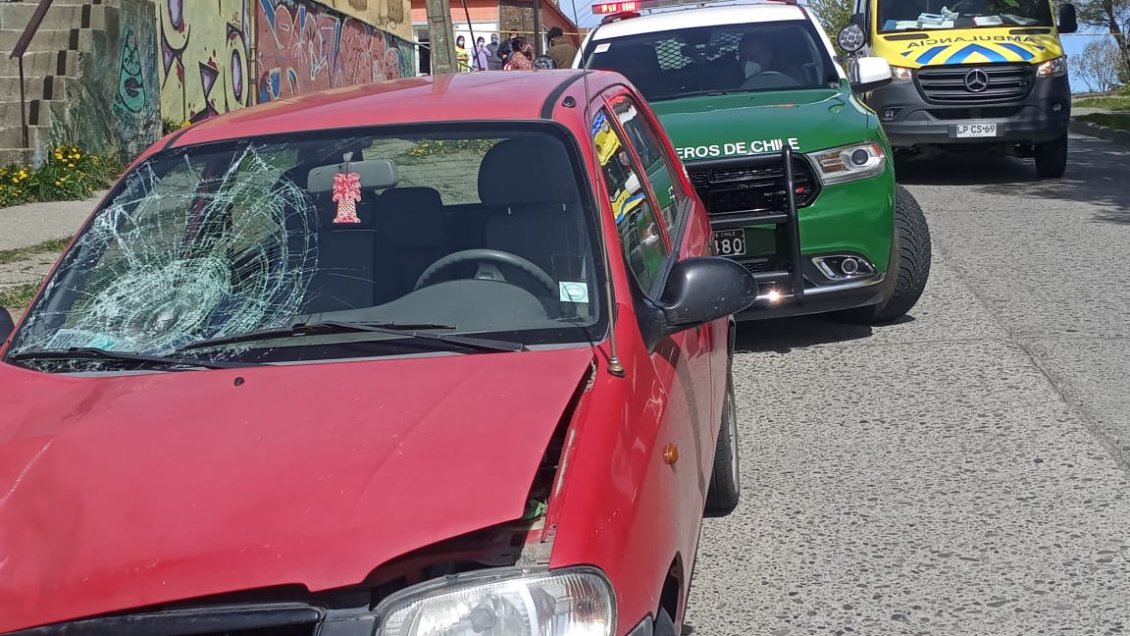 Adulta mayor falleció tras ser atropellada en el sector sur de Punta Arenas