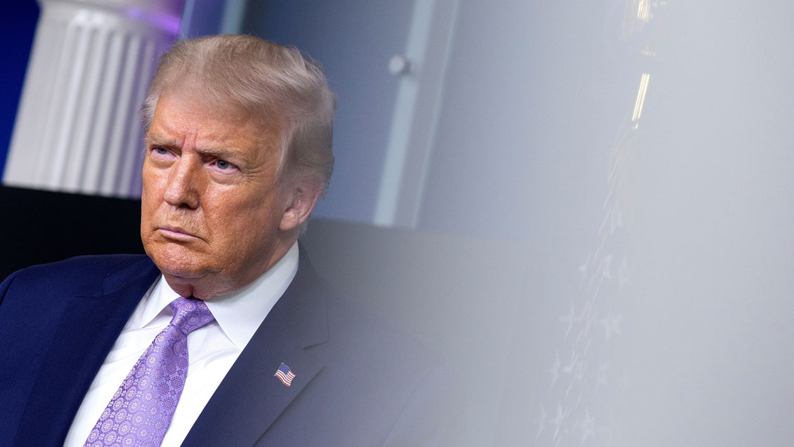 De nuevo sin pruebas, Trump dice que su ventaja está 