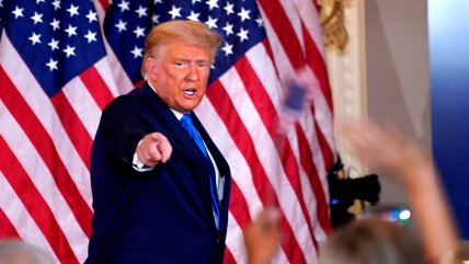   De madrugada, Trump se declaró ganador y acusó intento de fraude 