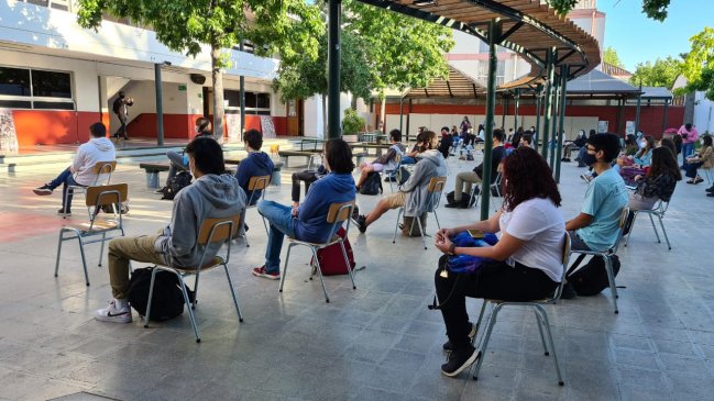 Instituto O'Higgins fue el primero en retornar a clases presenciales en Rancagua