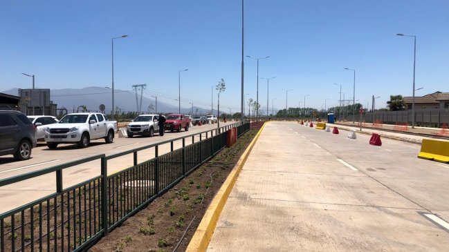 Habilitan nuevo eje vial que conectará a Rancagua y Machalí