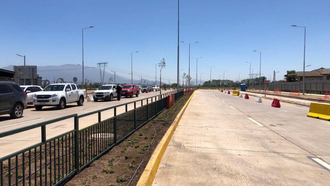 Habilitan nuevo eje vial que conectará a Rancagua y Machalí