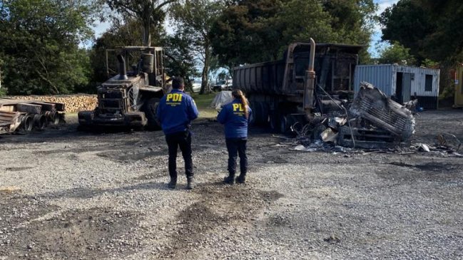 Agricultores de La Araucanía por ataques incendiarios: 