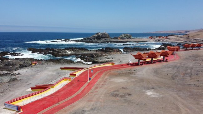 Así luce la nueva cara de Caleta Los Verdes en Iquique