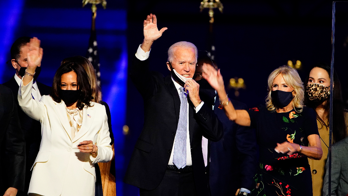 Analistas califican el primer discurso de Biden como 