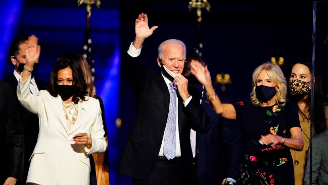 Analistas califican el primer discurso de Biden como 