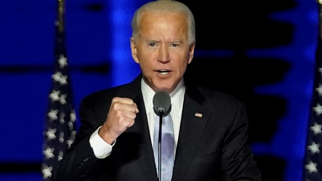 Joe Biden, presidente electo de Estados Unidos: 