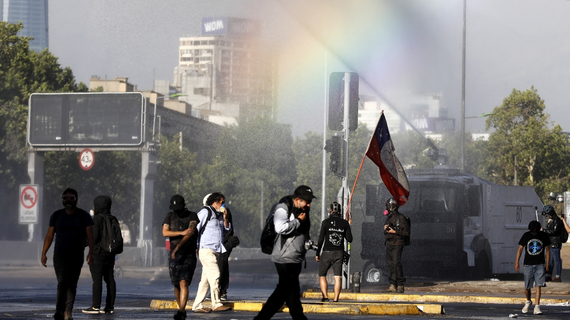 Hombre sufrió lesión ocular en las inmediaciones de Plaza Italia