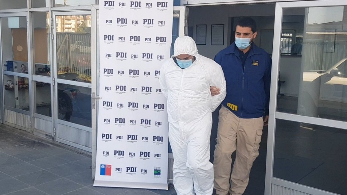 Detienen a presunto autor de homicidio ocurrido en cerro de Talcahuano