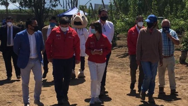 Autoridades lanzaron en Cumpeo la Guía Nacional de Autocuidado Agrícola