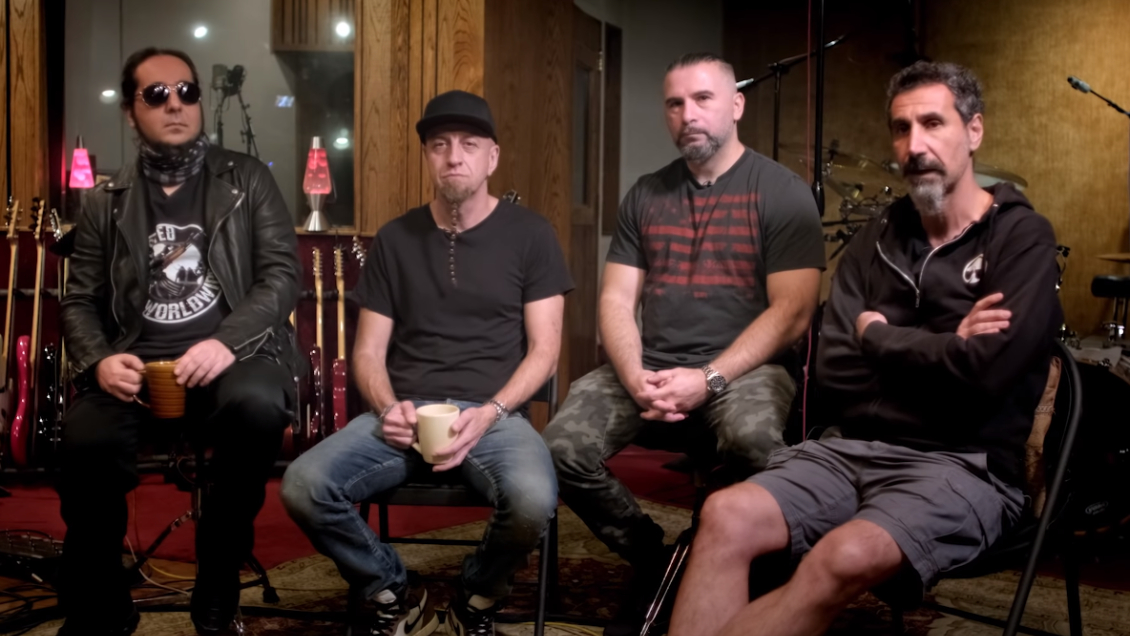 System of a Down se reúne para agradecer donaciones a su campaña por Armenia