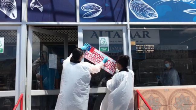 Terminal pesquero de Antofagasta quedó con prohibición de funcionamiento por brote de Covid-19