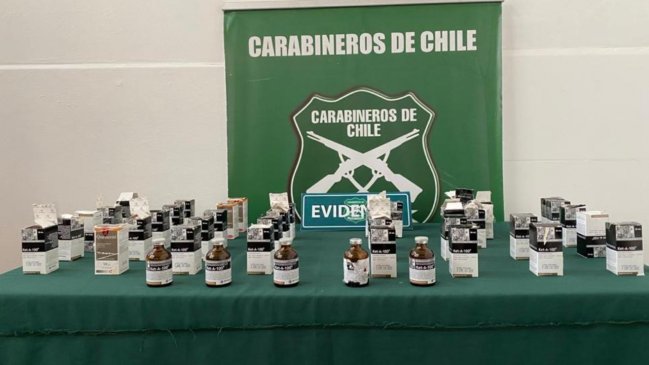 Sujetos fueron sorprendidos con seis millones de pesos en ketamina a bordo de un bus