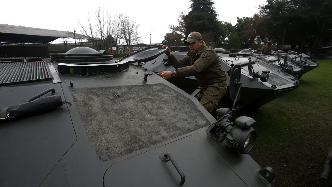 Carabineros compró 81 vehículos para reforzar su presencia en la macrozona sur