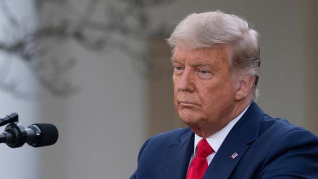 Trump no reconoció su derrota en su primera intervención en ocho días