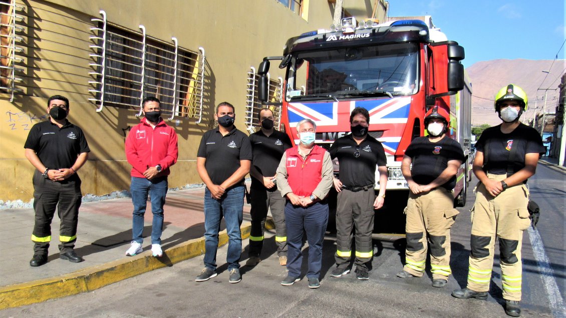 Bomberos de Iquique integrará plataforma para optimizar decisiones ante emergencia