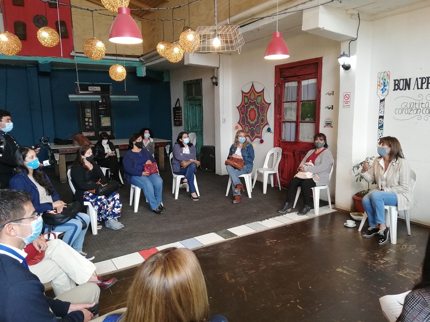 Ministra Zalaquett anunció la creación de centro de la mujer en el Maule