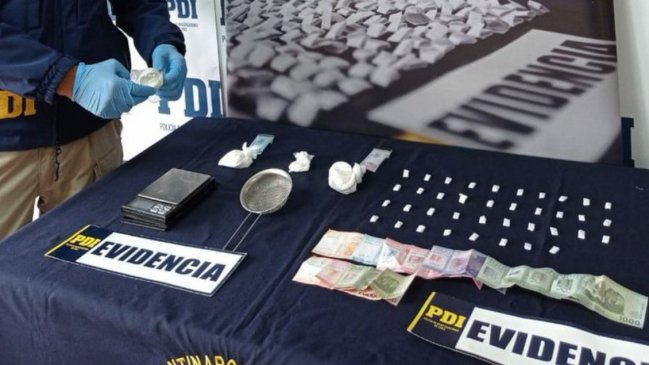 PDI detuvo a tío y sobrina acusados de comercializar droga en Osorno