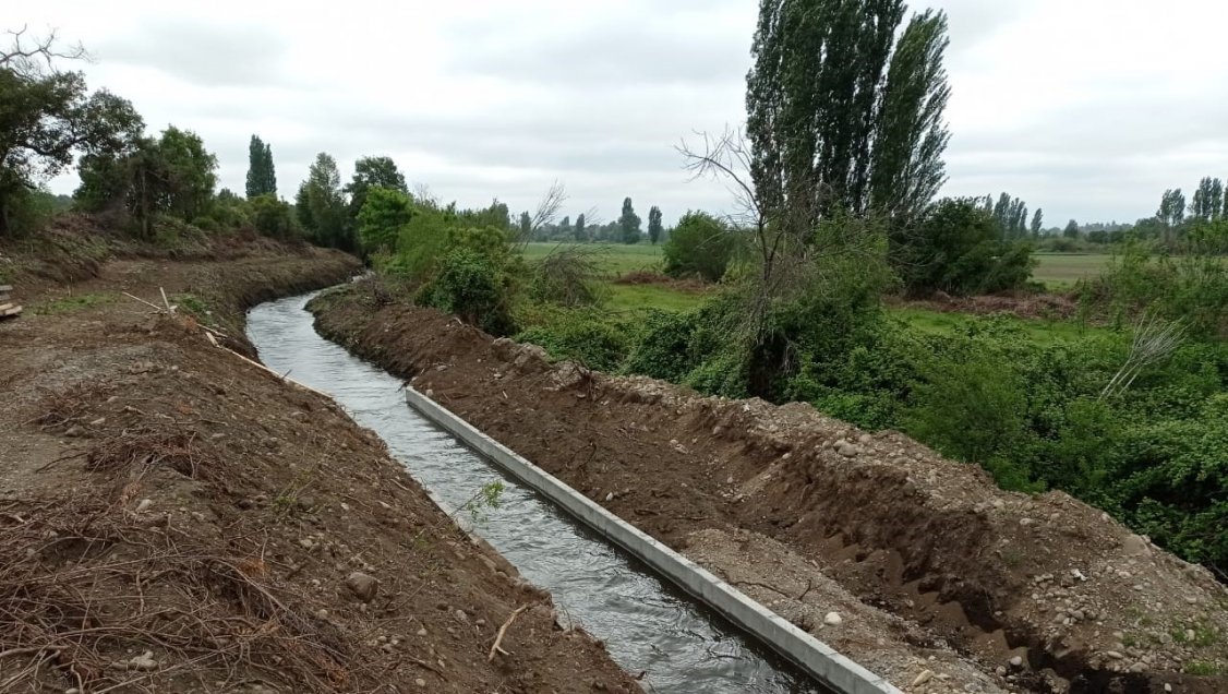 Anuncian 600 millones para revestimiento de canales en Bulnes y San Ignacio