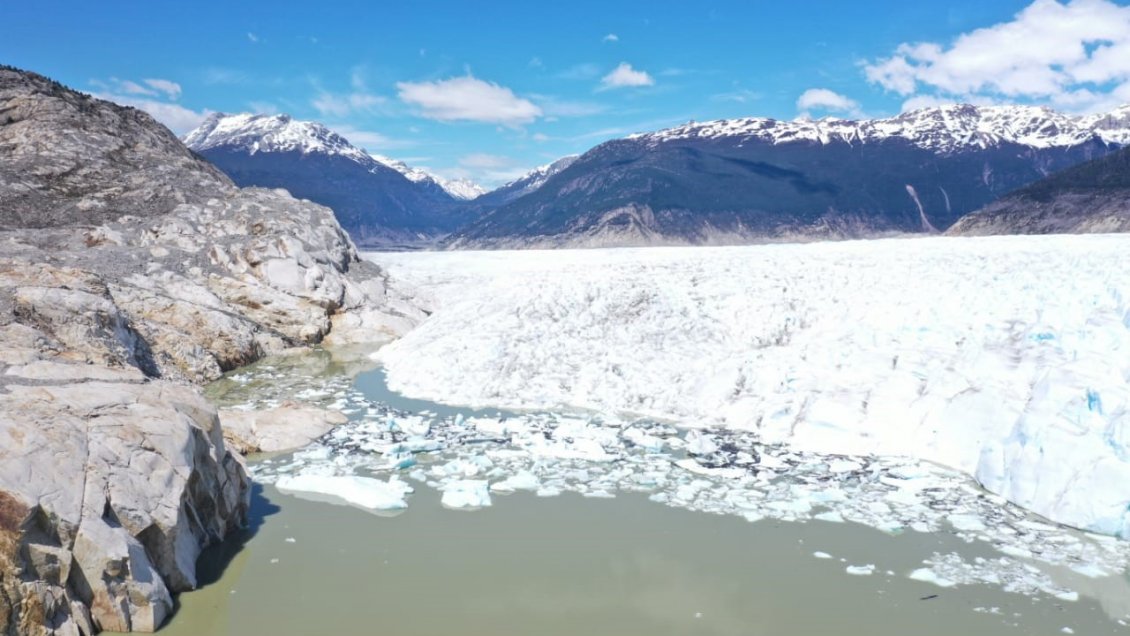 Vaciamiento del Lago Cachet II pone en alerta a las autoridades de Aysén