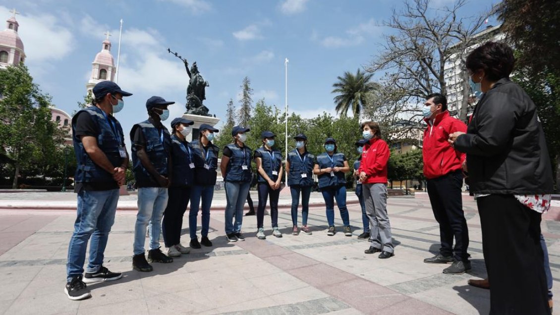 Presentan cuadrillas sanitarias que funcionarán en comunas de O'Higgins