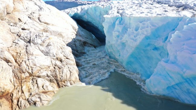 Aysén: Vaciamiento del Lago Cachet II aumenta caudal de los ríos Colonia y Baker