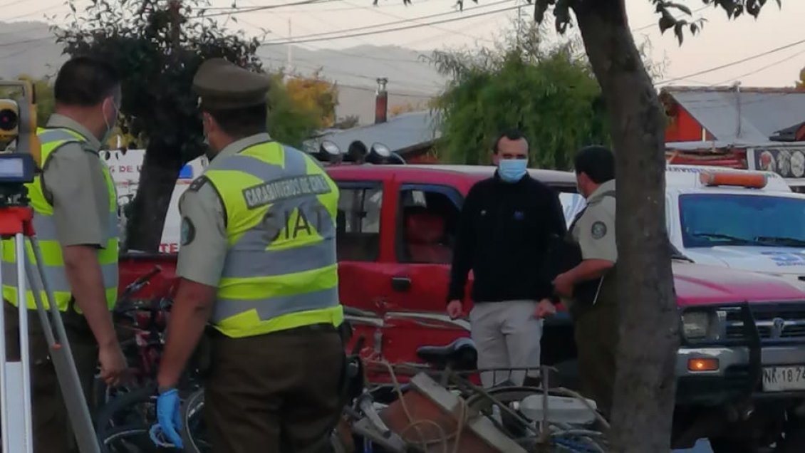 Dos hermanas adultas mayores murieron atropelladas en Purén