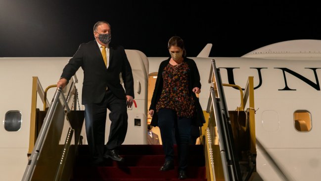 Pompeo llegó a Arabia Saudí: Abordará combate al terrorismo, DD.HH. e influencia de Irán