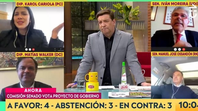 Frases de Iván Moreira a Karol Cariola causaron indignación en redes sociales