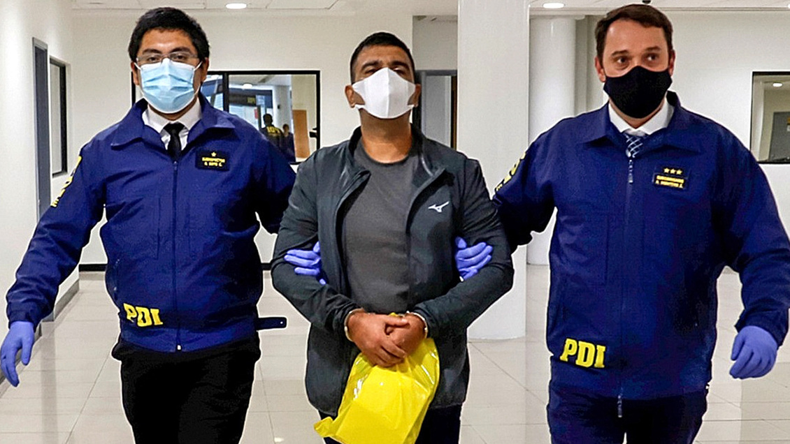 En prisión preventiva quedó sujeto extraditado desde Brasil por crimen ocurrido en 2005