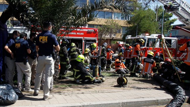 Adulto mayor murió al caer a un foso en el bandejón central de Avenida Matta