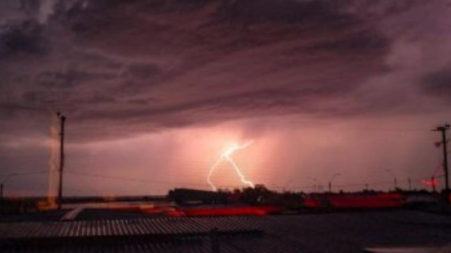 Alerta preventiva por tormentas eléctricas en la Región de Antofagasta