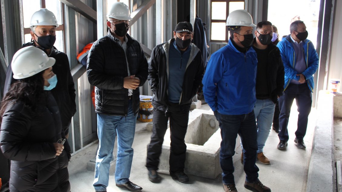 Consejeros regionales supervisaron proyecto de alcantarillado de Tortel ante potencial conflicto de interés