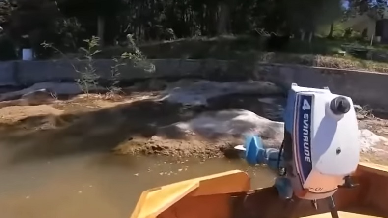 “This lake is not from Chile”: They capture a neighbor denying access to Rapel Lake