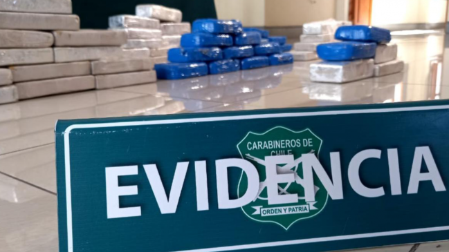 Incautan en Antofagasta más de mil millones en droga destinada a Viña del Mar