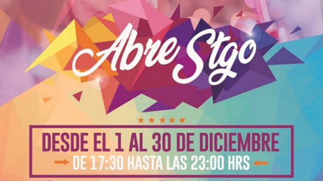 Abre Santiago anuncia reprogramación para febrero del 2021