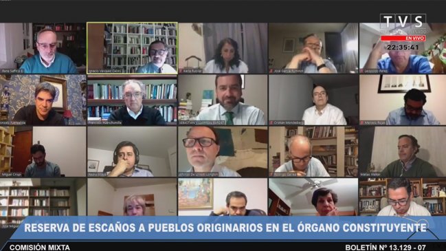 Comisión mixta aprueba 17 escaños para pueblos originarios y se votará aparte cupo para afrodescendientes