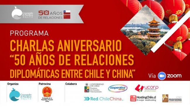 Cruzando el Pacífico dará charlas gratuitas sobre China en aniversario de las relaciones diplomáticas