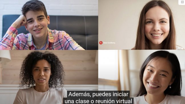 Google Meet anuncia videollamadas con subtítulos en español