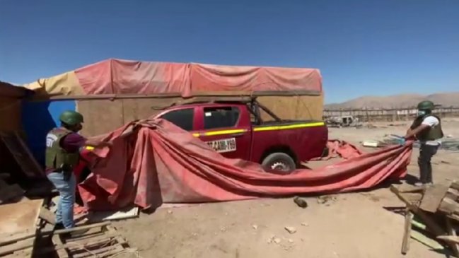 Calama: Mujer fue detenida por receptación de dos camionetas robadas