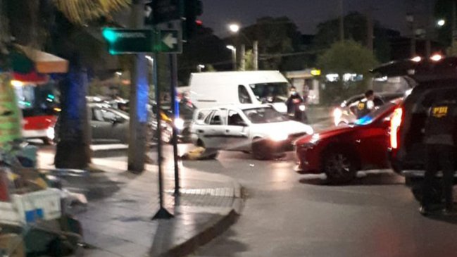 Dos fallecidos deja tiroteo entre delincuentes y la PDI en Cerrillos