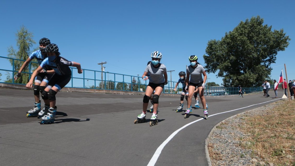 Coihueco inaugura el primer patinódromo de nivel internacional construido en una zona rural