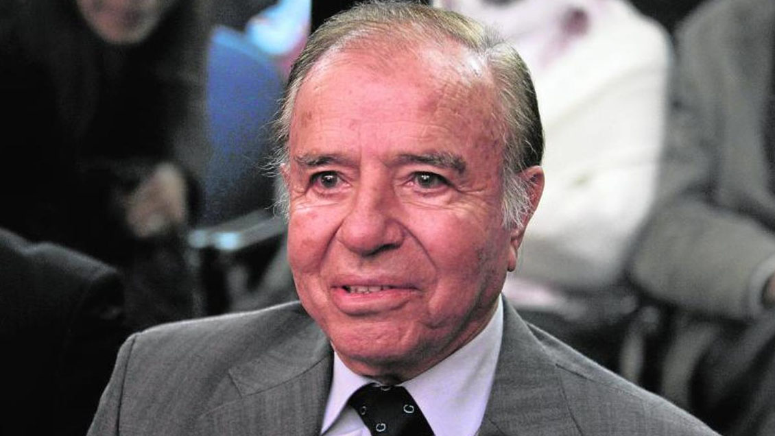 Carlos Menem mejora 