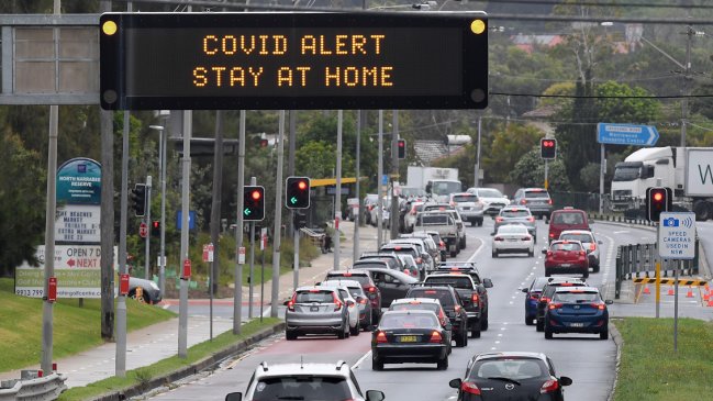 Australia extiende el confinamiento por rebrote de Covid-19 en Sídney