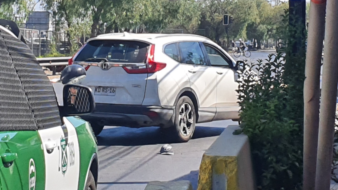 Carabineros detuvo a una persona tras encontrar vehículo implicado en balacera de Plaza de Maipú