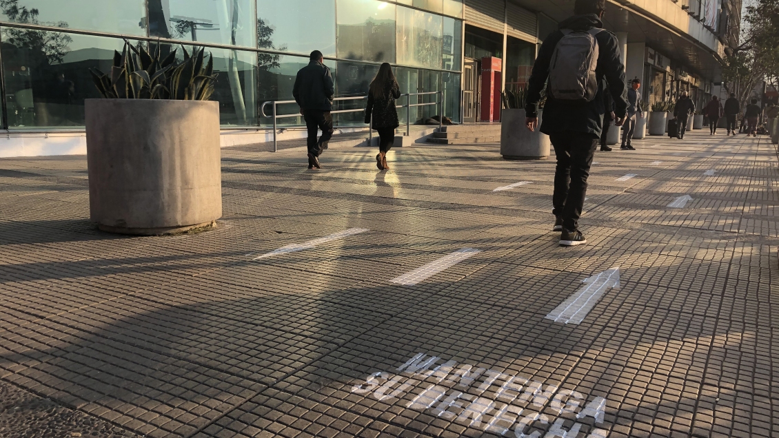 Minvu presentó plan de rutas peatonales para dar accesibilidad a no videntes y adultos mayores