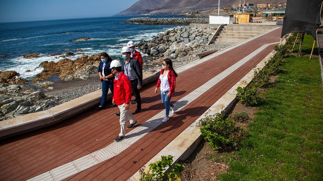 Nuevo borde costero de Tocopilla estará listo en febrero