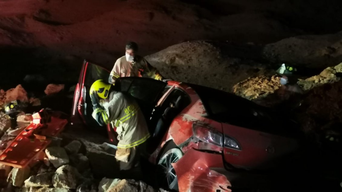 Tarapacá: Violento volcamiento se registró al sur de Pozo Almonte