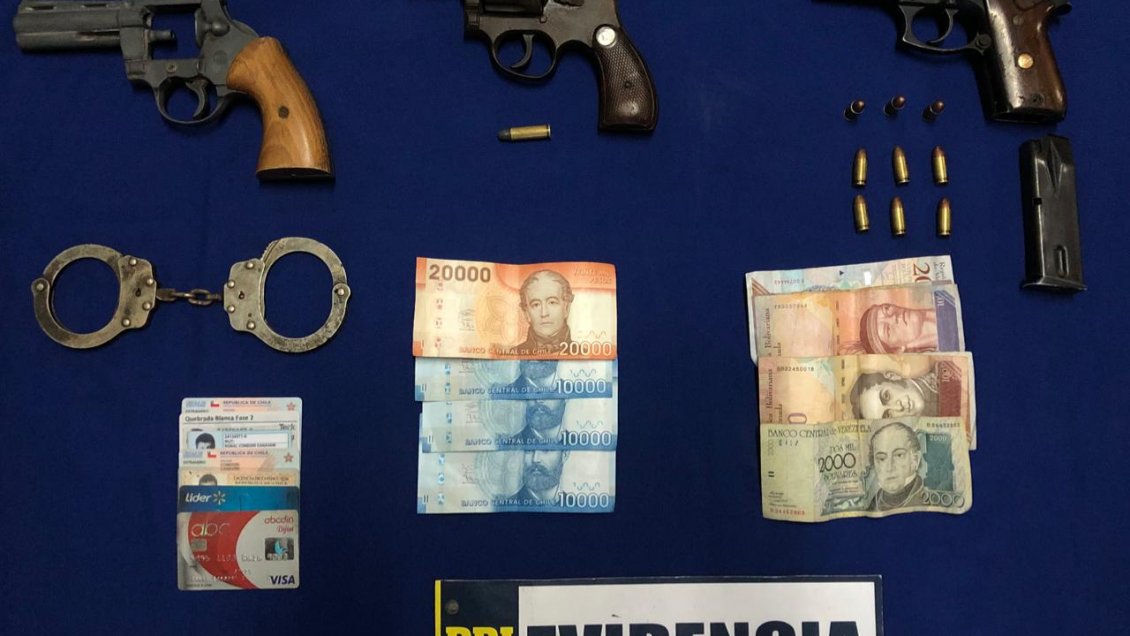 Niño fue herido a bala en violento robo en Alto Hospicio